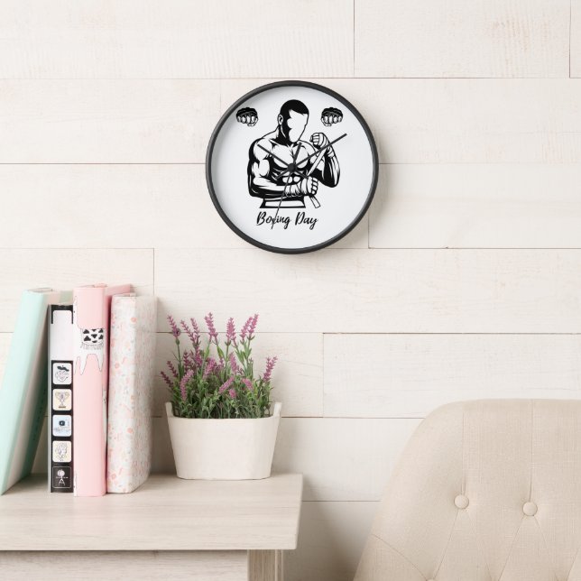 BOXER GESCHENK FÜR MÄNNER UHR (Lesesaal)
