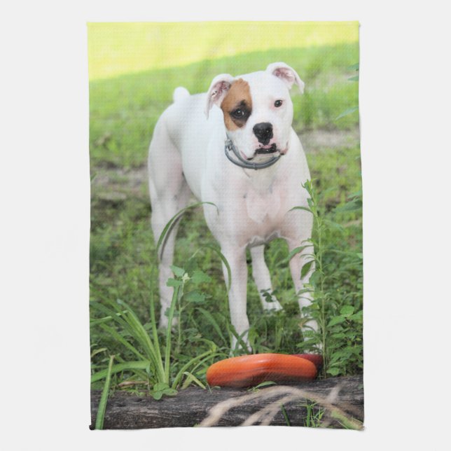 Boxer Geschirrtuch (Vertikal)