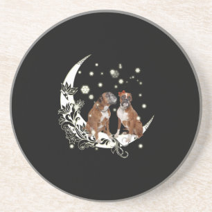 Boxer Getränkeuntersetzer