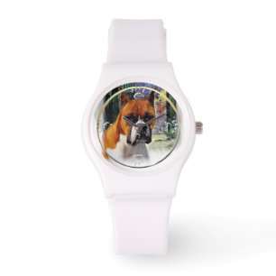 Boxer gibt, wo Liebe wächst Armbanduhr