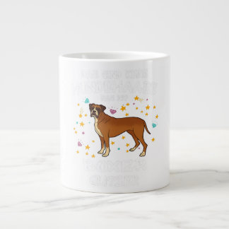 Boxer Glitter Dog Pet Lover Gift Ideas Jumbo-Tasse