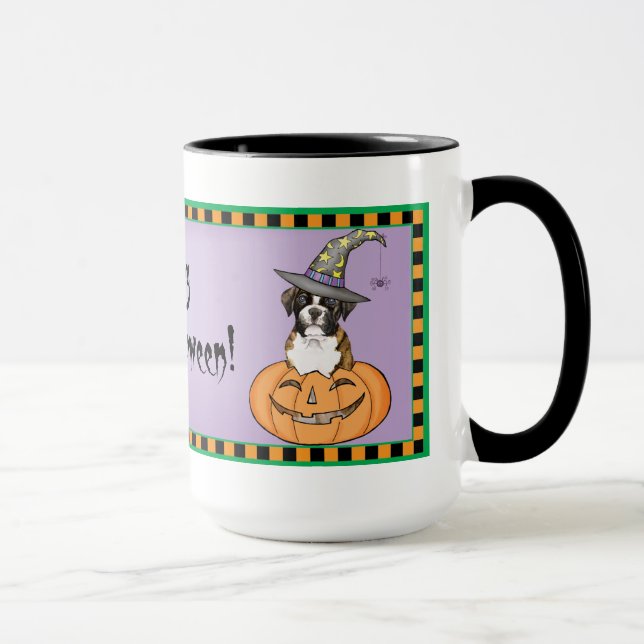 Boxer Halloween-Tasse Tasse (Rechts)