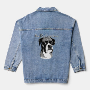 Boxer Happy Face Jeansjacke