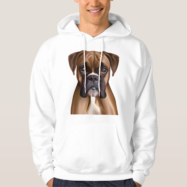 Boxer Hoodie (Vorderseite)