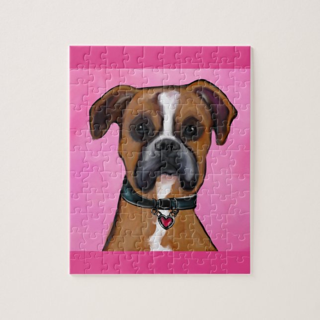 Boxer Hund (Vertikal)