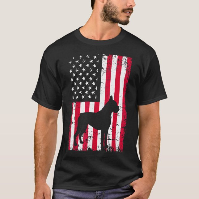 Boxer Hund 3 T-Shirt (Vorderseite)