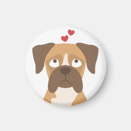 Boxer-Hund-Magnet, Boxer-Hund-Geschenk, Geschenk f Magnet