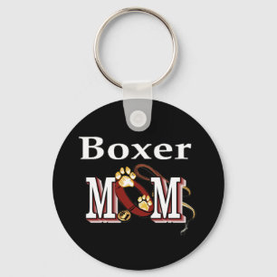 Boxer-Hund-MAMA Schlüsselanhänger