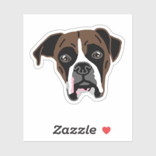 Boxer Hund Notebook-Gehäuse Aufkleber