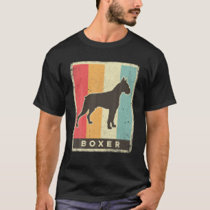 Boxer Hund Retro Vintage T-Shirt