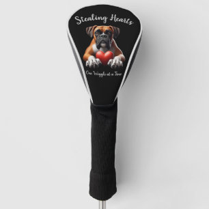 Boxer Hund stehlen immer wieder Herz Golf Headcover