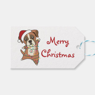 Boxer Hund Weihnachtsschnee Wintertiere Hunde LKW Geschenkanhänger