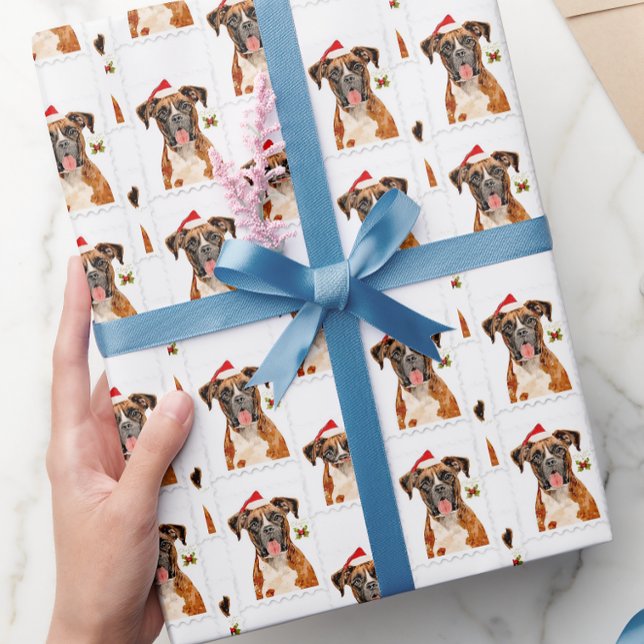 Boxer-Hunde-Geschenkpapier Geschenkpapier (Von Creator hochgeladen)