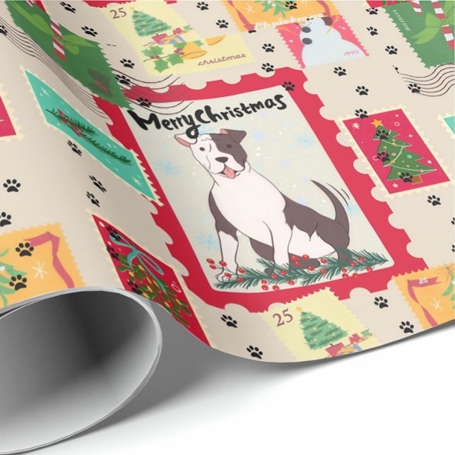 Boxer-Hunde-Geschenkverpackung Geschenkpapier (Von Creator hochgeladen)