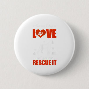 Boxer-Hunde-Shirts - Man kann Liebe nicht kaufen, Button