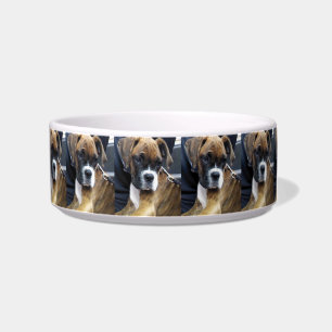 BOXER HUNDE WELPE Hundeschüssel Napf