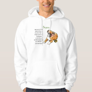 Boxer-Hundegeschenk-SweatshirtHoodie Hoodie