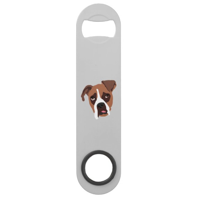 Boxer-Hundegeschwindigkeits-Flaschen-Öffner Speed Flaschenöffner (Vorderseite)