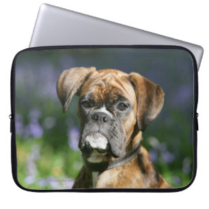 Boxer-HundeHeadshot Laptopschutzhülle