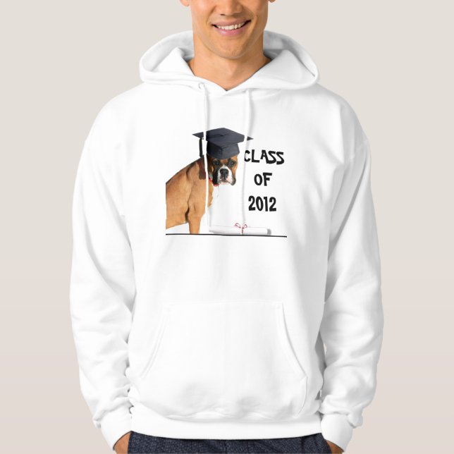 Boxer-Hundeklasse graduierten Sweatshirts 2012 (Vorderseite)