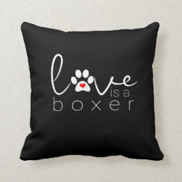 Boxer-Hundeliebhaber Kissen