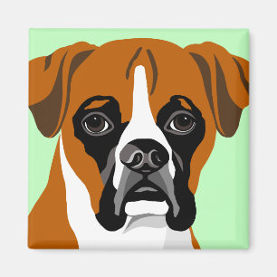 Boxer-Hundemagneten Magnet