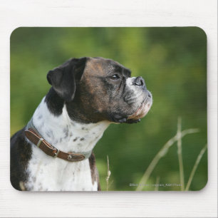 Boxer-Hundeprofil Mousepad