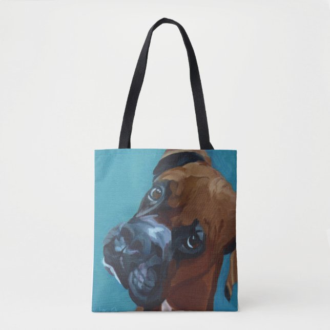 Boxer-HundeTaschen-Tasche Tasche (Vorderseite)