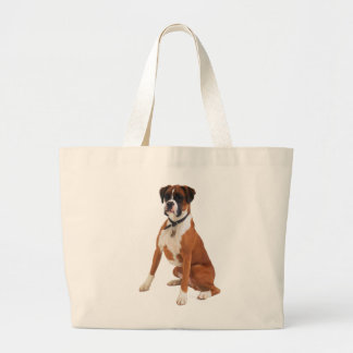 BOXER-HUNDriesige Taschen-Tasche Jumbo Stoffbeutel