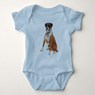BOXER-HUNDSäuglings-Strampler Onsie Baby Strampler