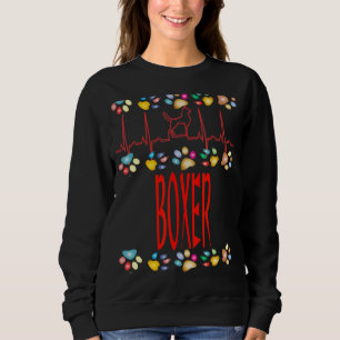 Boxer I Liebe My Boxer Dog Owner Mama Vater Welpe Sweatshirt