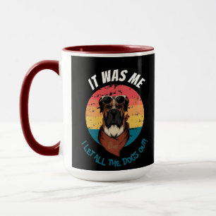 BOXER ICH LASSE ALLE HUNDE RAUS TASSE
