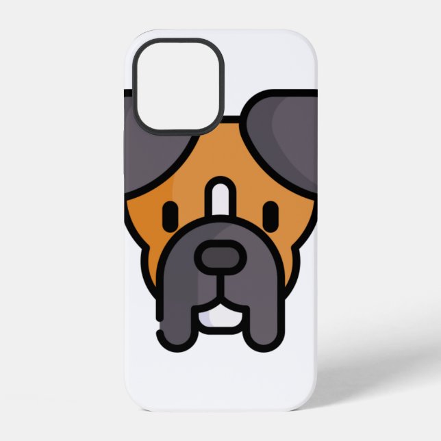 Boxer iPhone 12 Hülle (Rückseite)