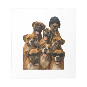 Boxer Kopie Notizblock