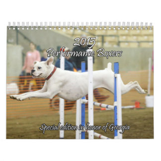 Boxer-Leistungs-Kalender der Sonderausgabe-2015 Kalender
