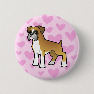 Boxer-Liebe Button