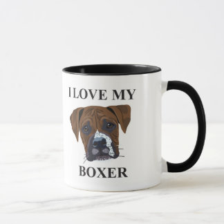 Boxer-Liebe Tasse