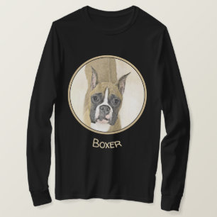 Boxer-Malerei - Niedliche Original Hunde-Kunst T-Shirt