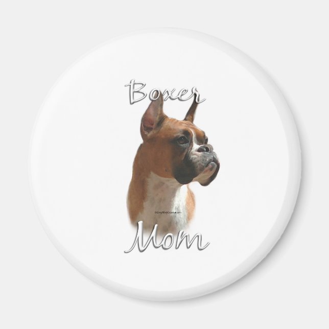 Boxer Mama 2 Magnet (Vorne)