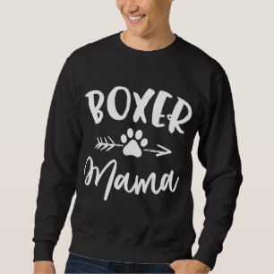 Boxer Mama Boxer Lover Eigentümer Geschenk Boxer D Sweatshirt
