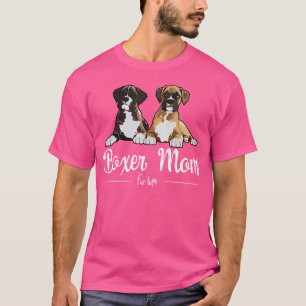 Boxer Mama für das Leben von Frauen T-Shirt