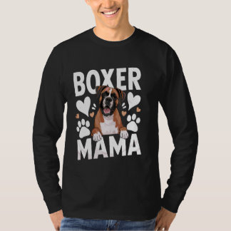 Boxer Mama, Hundebesitzer-Mama T-Shirt