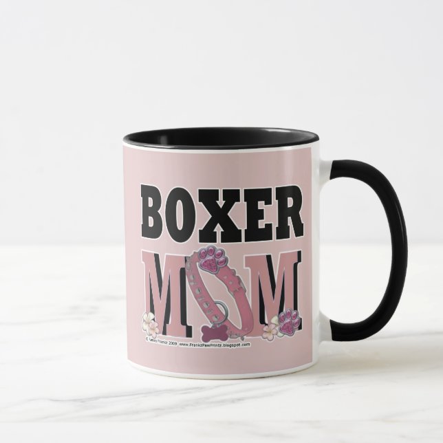 Boxer MAMA Tasse (Rechts)