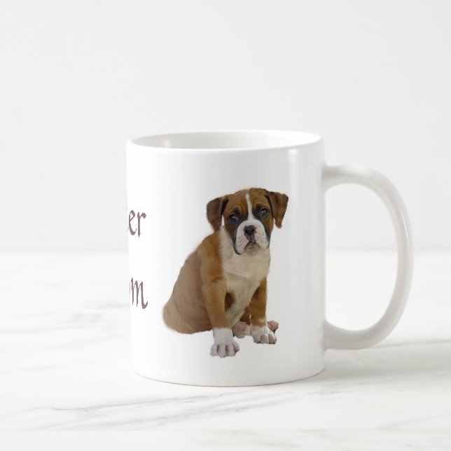 Boxer-Mama-Tasse Kaffeetasse (Rechts)