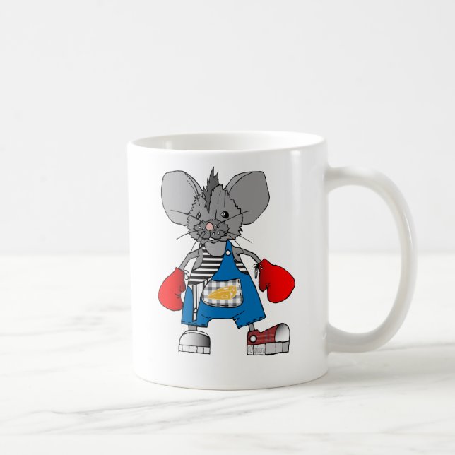 Boxer-MäuseMike-MäuseTasse Kaffeetasse (Rechts)