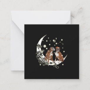 Boxer Mitteilungskarte