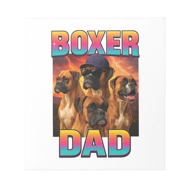 Boxer Notizblock (Vorderseite)