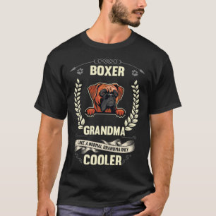 Boxer-Oma wie eine normale Oma, nur cooler T-Shirt