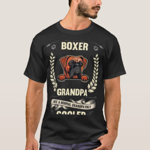 Boxer Opa wie ein normaler Opa nur Cooler T-Shirt