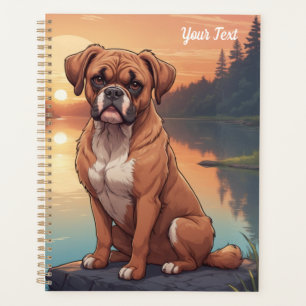 Boxer par le lac